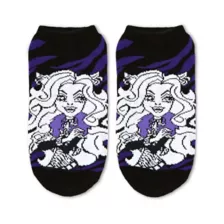 Monster High No Show Socks - 5 Pack at Spencer's