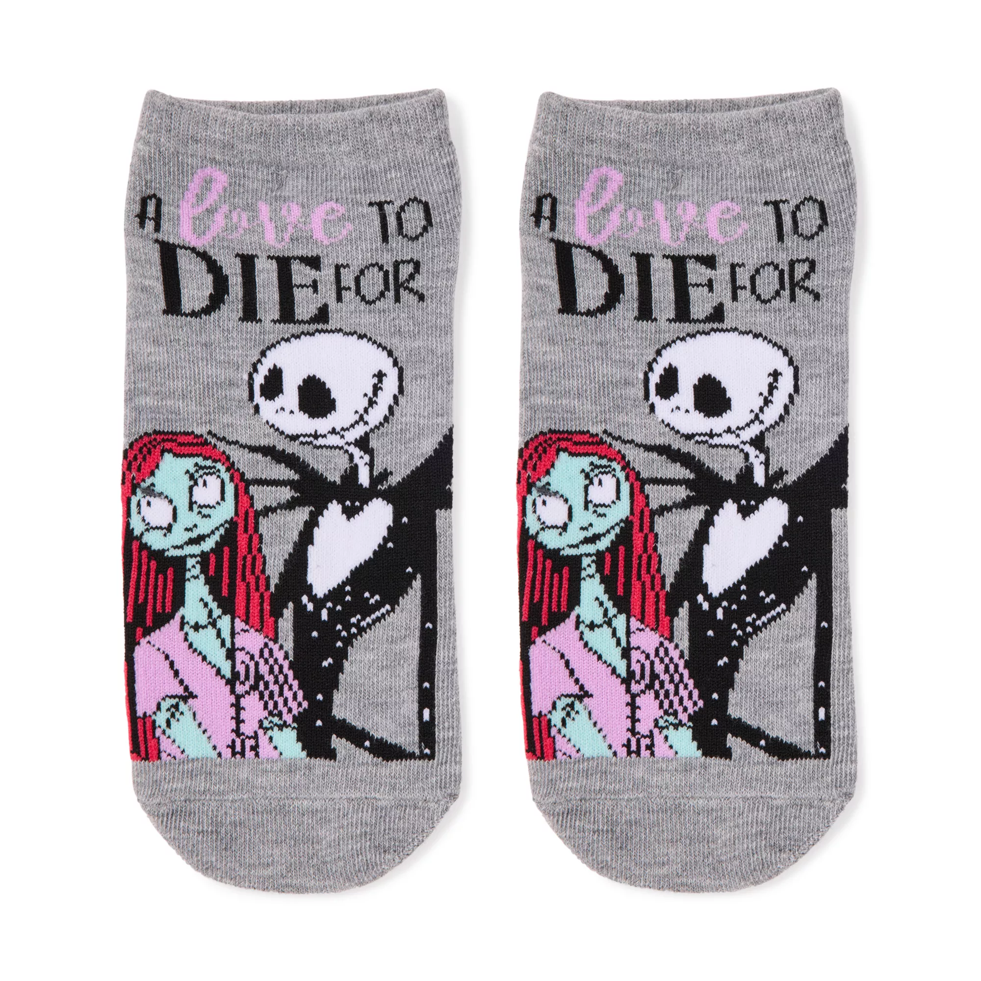 The Nightmare Before Christmas Pastel Ankle Socks - 5 Pack at Spencer's