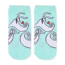 The Nightmare Before Christmas Pastel Ankle Socks - 5 Pack at Spencer's