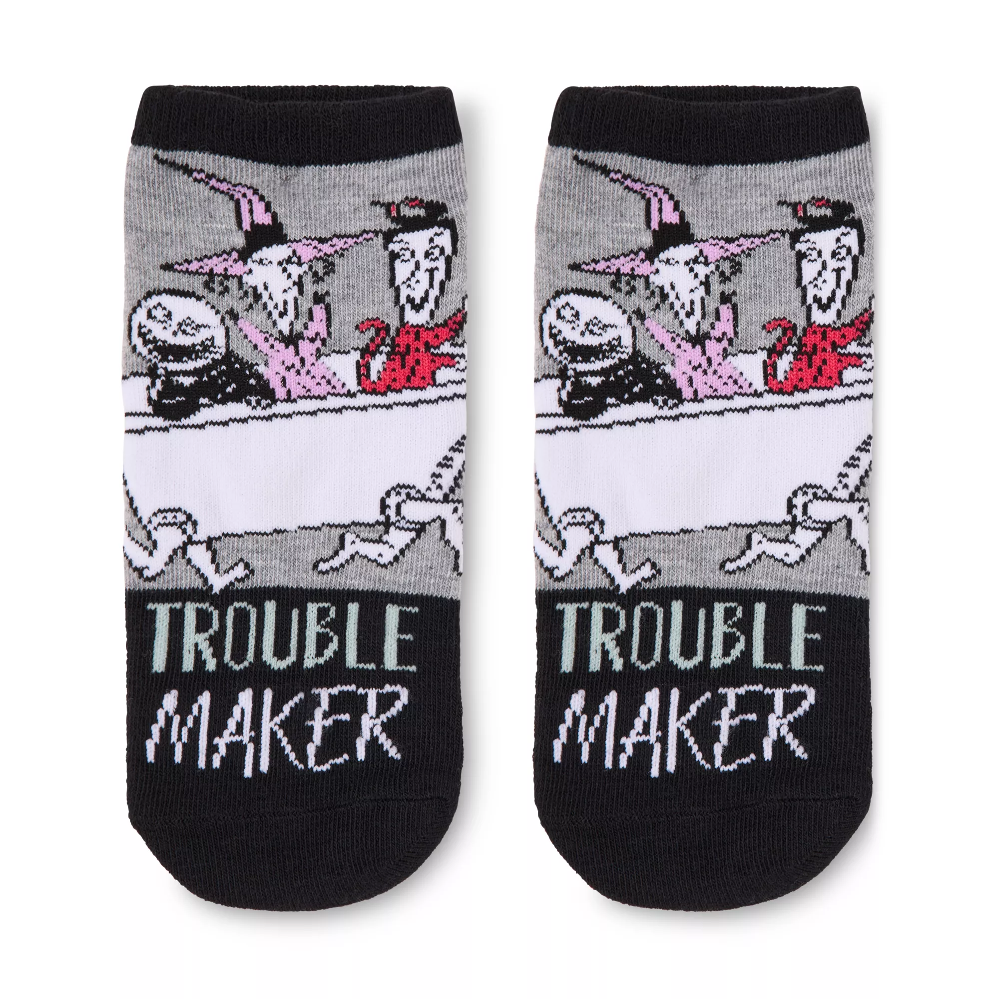 The Nightmare Before Christmas Pastel Ankle Socks - 5 Pack at Spencer's
