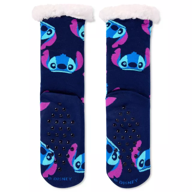 Fuzzy Stitch Socks - Lilo & Stitch at Spencer's