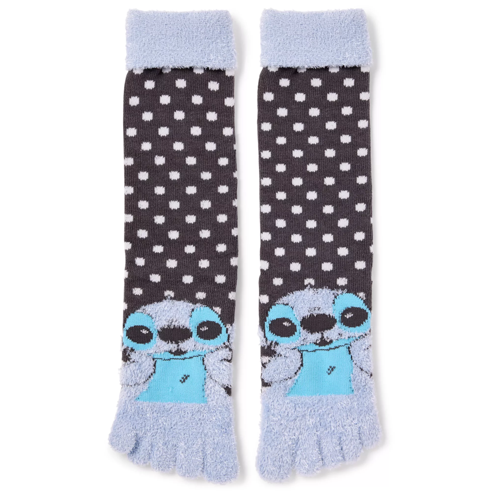 Stitch Polka Dot Toe Socks - Lilo & Stitch at Spencer's