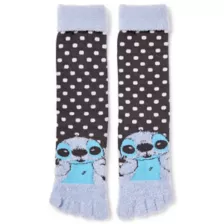 Stitch Polka Dot Toe Socks - Lilo & Stitch at Spencer's