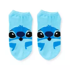 Multi-Pack Cute Stitch No Show Socks 5 Pack - Lilo & Stitch at Spencer's