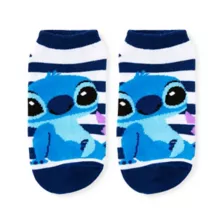 Multi-Pack Cute Stitch No Show Socks 5 Pack - Lilo & Stitch at Spencer's