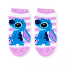 Multi-Pack Cute Stitch No Show Socks 5 Pack - Lilo & Stitch at Spencer's