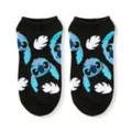 Multi-Pack Stitch No Show Socks 5 Pack - Lilo & Stitch at Spencer's