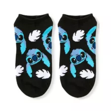 Multi-Pack Stitch No Show Socks 5 Pack - Lilo & Stitch at Spencer's