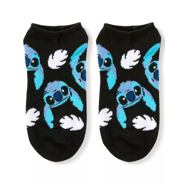 Multi-Pack Stitch No Show Socks 5 Pack - Lilo & Stitch at Spencer's