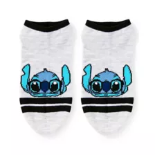 Multi-Pack Stitch No Show Socks 5 Pack - Lilo & Stitch at Spencer's