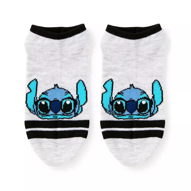 Multi-Pack Stitch No Show Socks 5 Pack - Lilo & Stitch at Spencer's