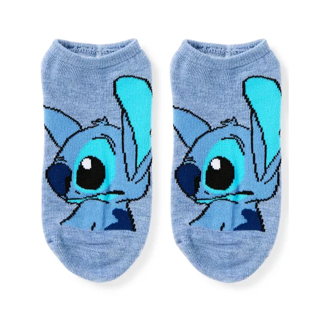 Multi-Pack Stitch No Show Socks 5 Pack - Lilo & Stitch at Spencer's