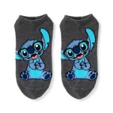 Multi-Pack Stitch No Show Socks 5 Pack - Lilo & Stitch at Spencer's