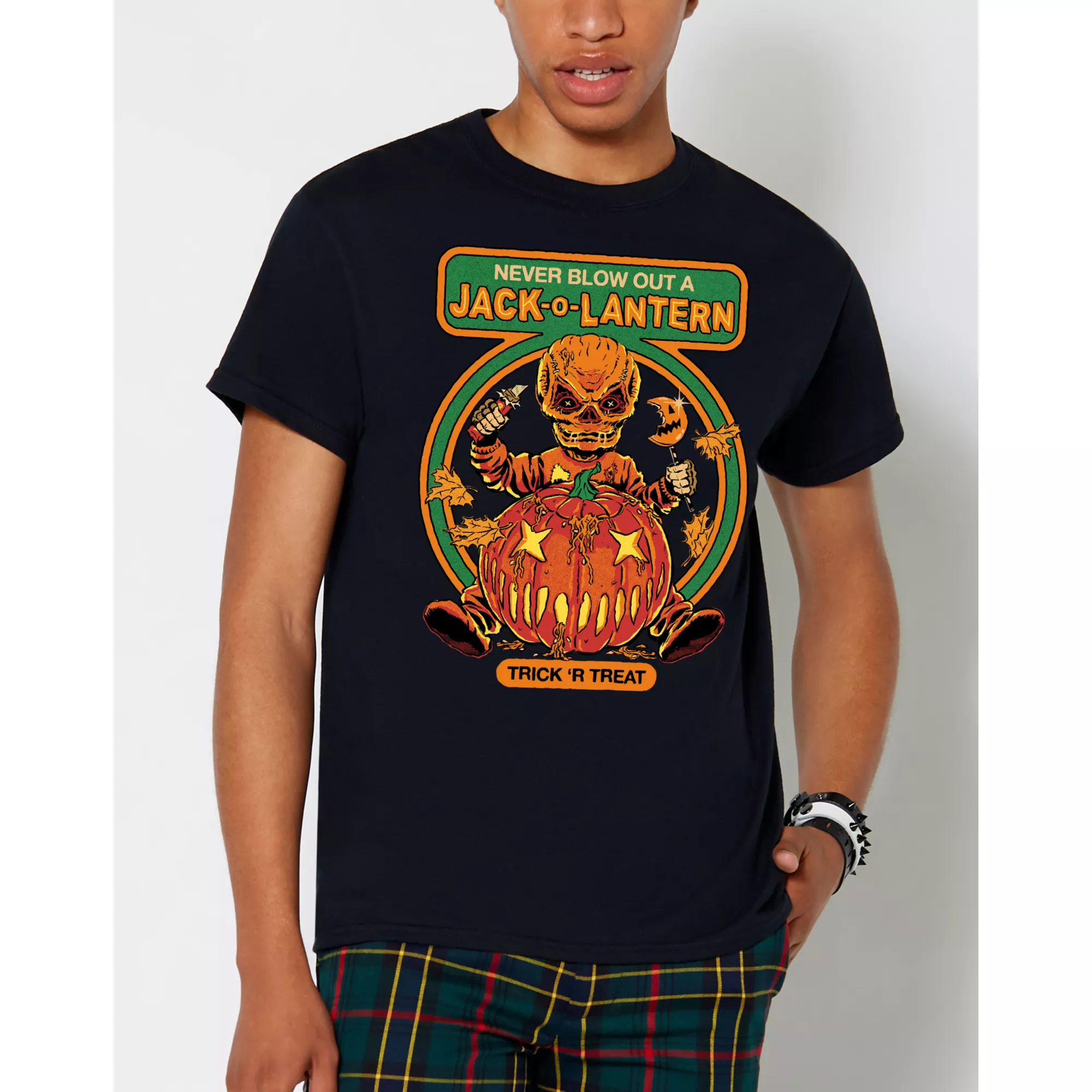 Trick 'r Treat Jack-o-Lantern T Shirt - Steven Rhodes at Spencer's