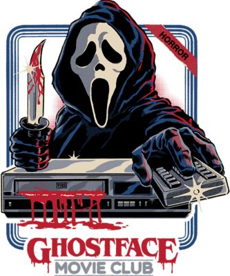 Ghost Face ®  Movie Club T Shirt - Steven Rhodes