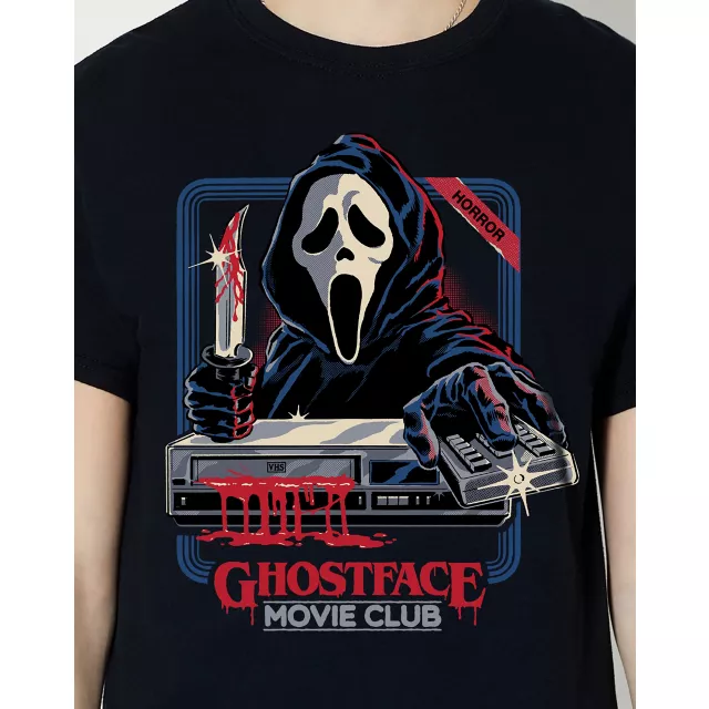 Ghost Face Movie Club T Shirt - Steven Rhodes - Spencer's