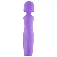 Fantasy Flowers 8-Function Rechargeable Wand Massager 9 Inch - Hott Love at Spencer's