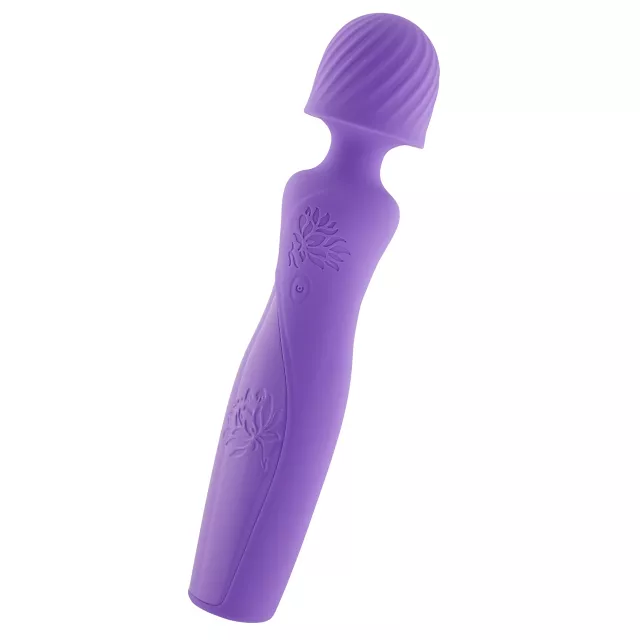 Fantasy Flowers 8-Function Rechargeable Wand Massager 9 Inch - Hott Love