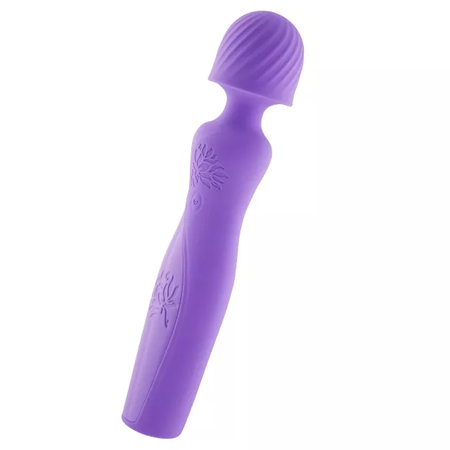 Fantasy Flowers 8-Function Rechargeable Wand Massager 9 Inch - Hott Love at Spencer's
