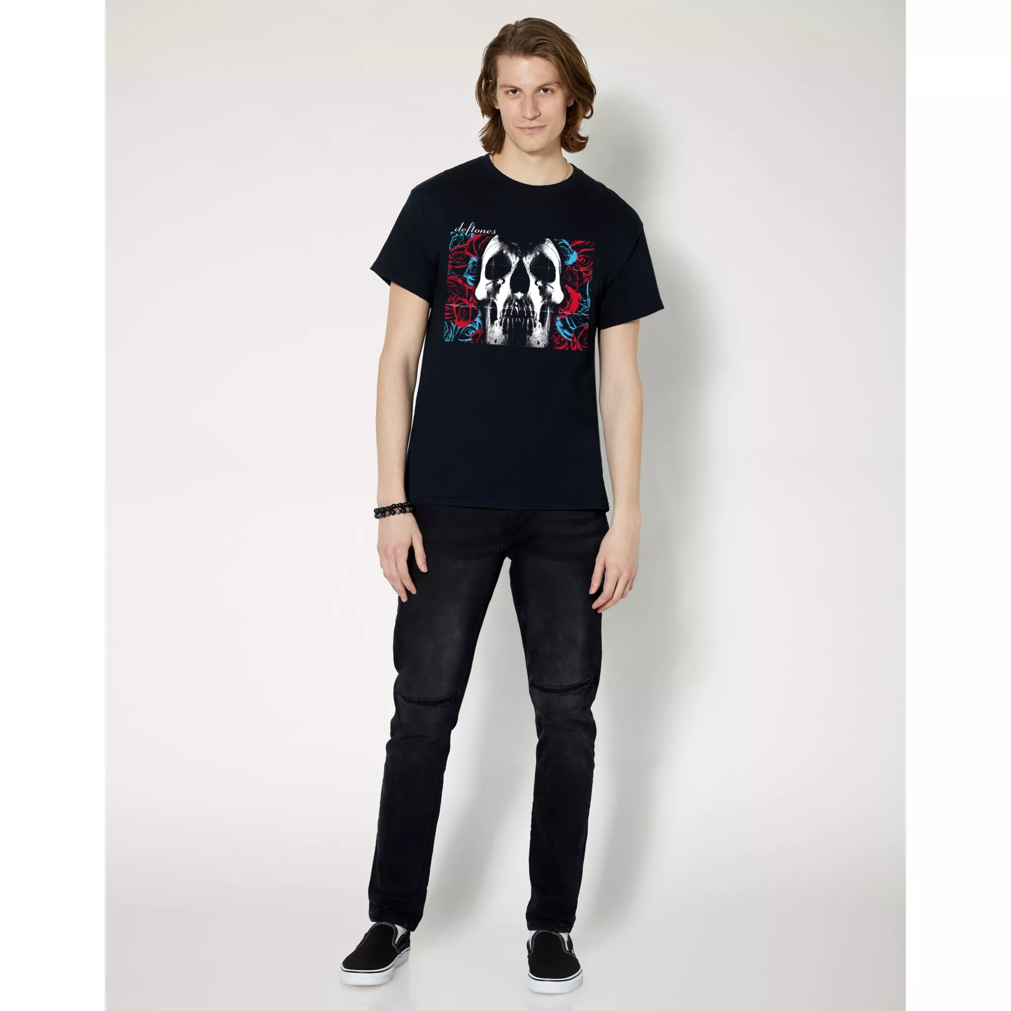 Deftones Skull T Shirt at Spencer's