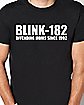 Offending Moms T Shirt- Blink 182