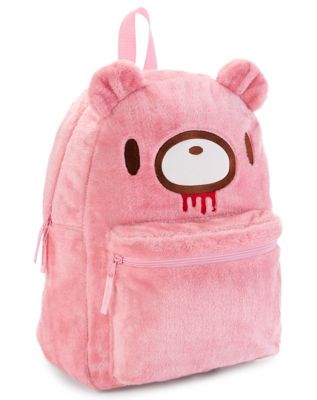 Flip Pak Pink Gloomy Bear Reversible Backpack - Spencer's