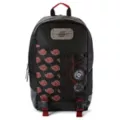 Akatsuki Anti-Leaf Metal Badge Mesh Backpack - Naruto Shippuden at Spencer's