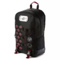 Akatsuki Anti-Leaf Metal Badge Mesh Backpack - Naruto Shippuden at Spencer's