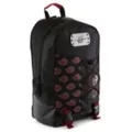 Akatsuki Anti-Leaf Metal Badge Mesh Backpack - Naruto Shippuden at Spencer's
