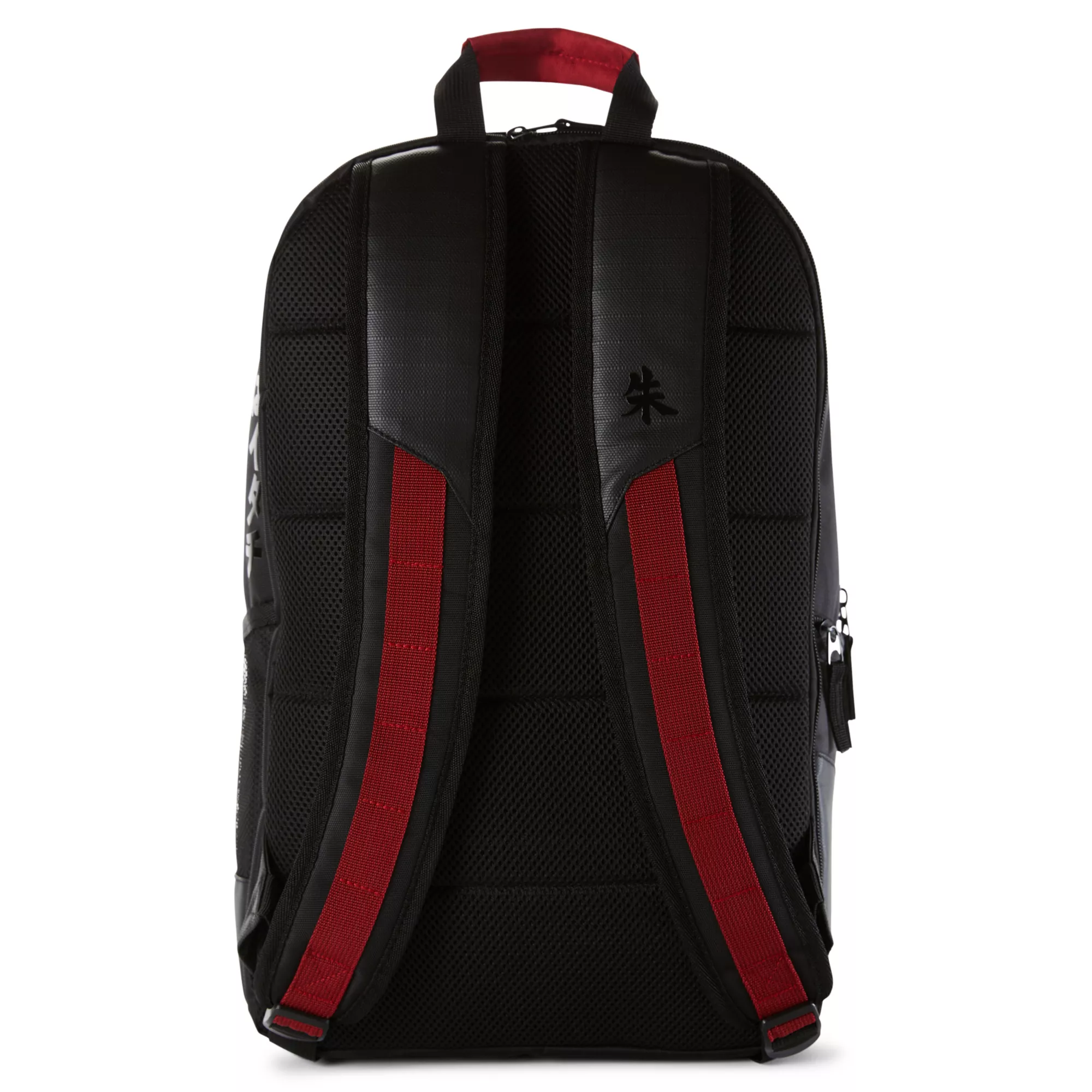 Akatsuki Anti-Leaf Metal Badge Mesh Backpack - Naruto Shippuden at Spencer's