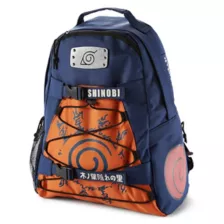 Naruto Metal Leaf Village Badge Backpack - Naruto Shippuden at Spencer's