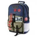 Kakashi Leaf Village Metal Badge Built-Up Backpack - Naruto Shippuden at Spencer's