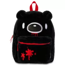 Reversible Black Gloomy Bear Backpack at Spencer's