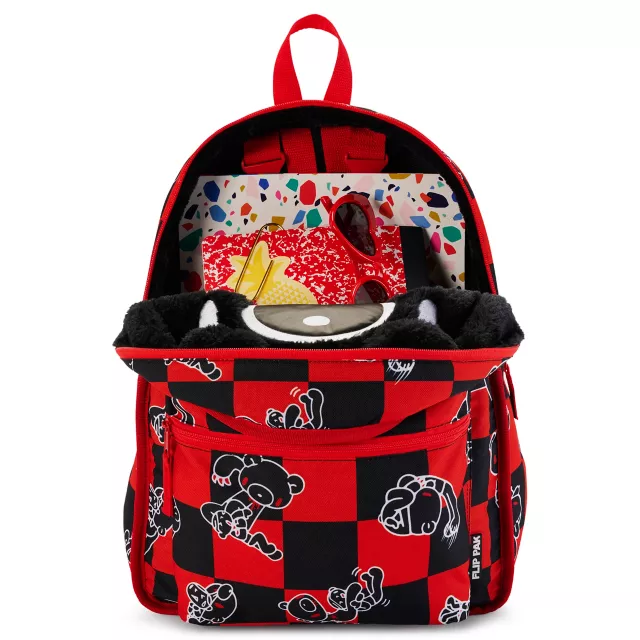 Reversible Black Gloomy Bear Backpack at Spencer's