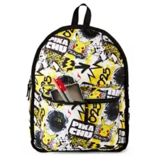 Reversible Pikachu Comic Strip Backpack - Pokémon at Spencer's