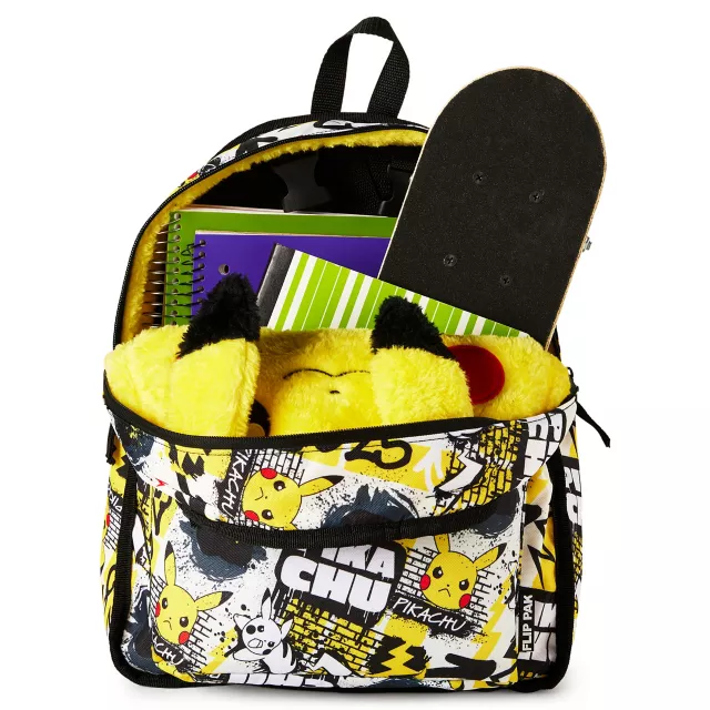 Reversible Pikachu Comic Strip Backpack - Pokémon at Spencer's