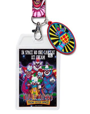 It Horror Movie Pennywise Clown Character Themed Lanyard With ID