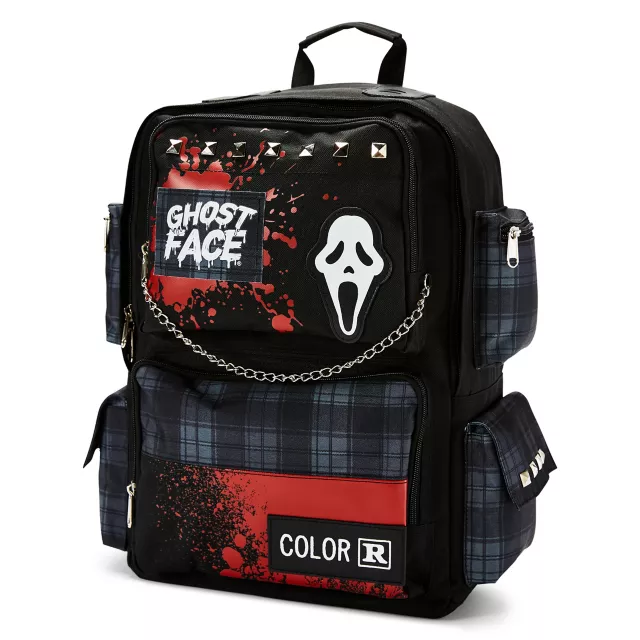 Ghost Face Built-Up Backpack at Spencer's