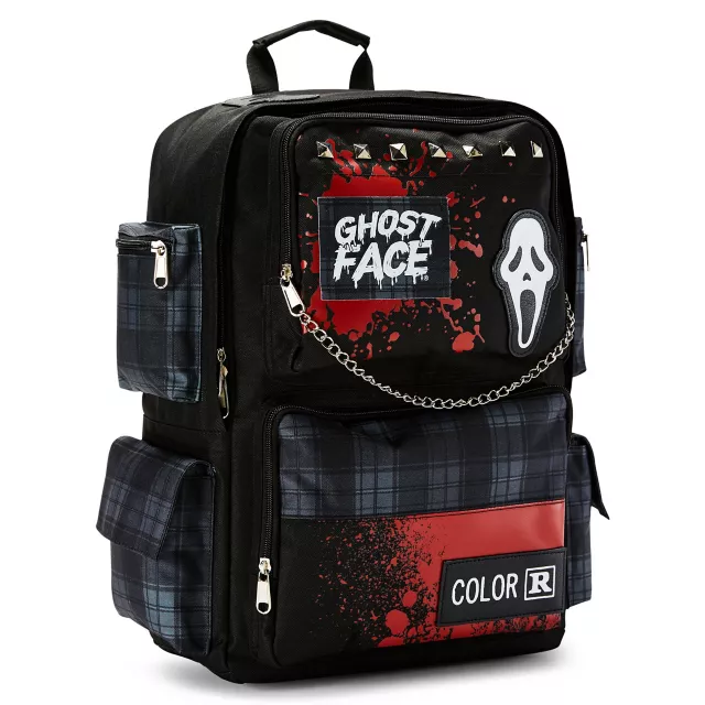 Ghost Face Built-Up Backpack at Spencer's