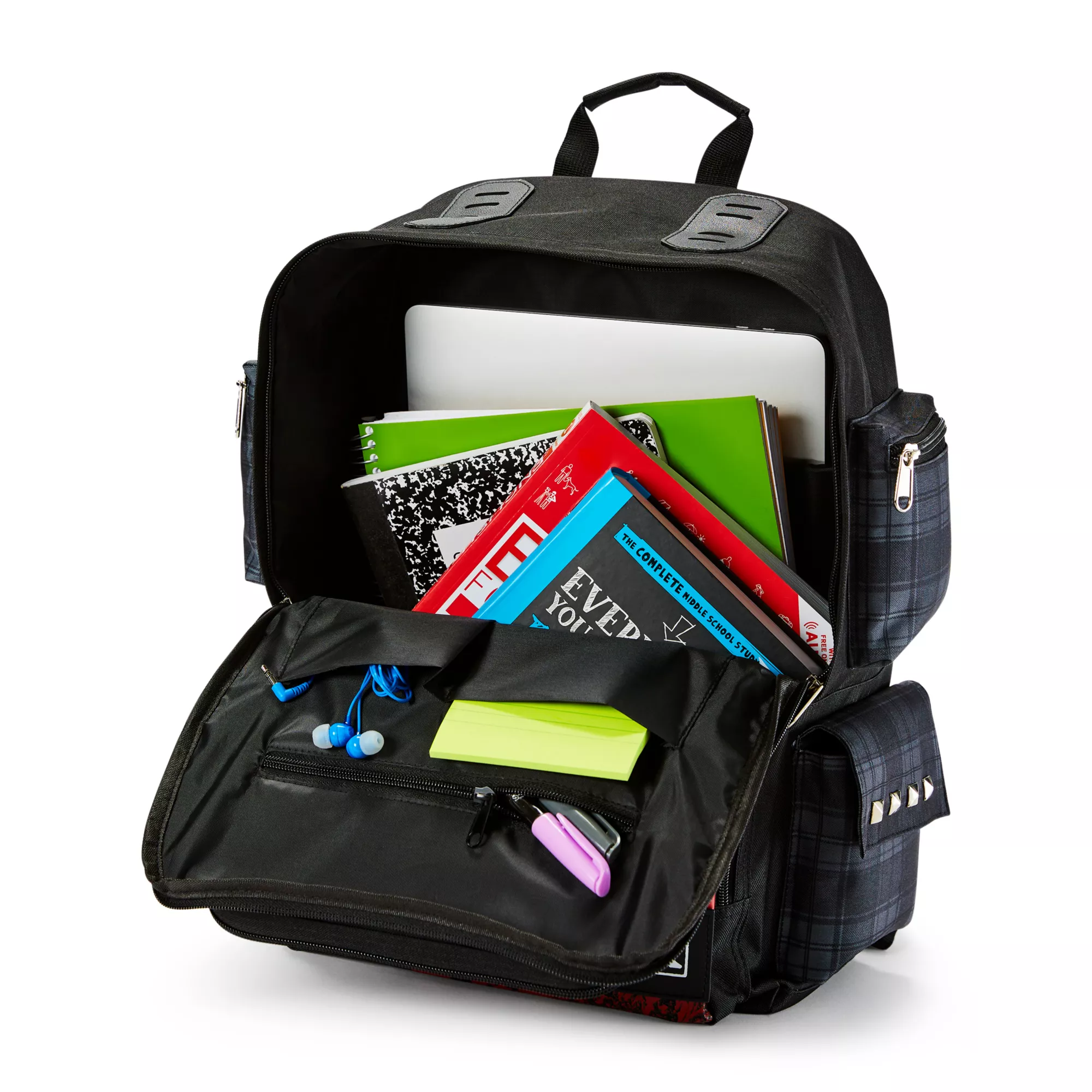 Ghost Face Built-Up Backpack at Spencer's