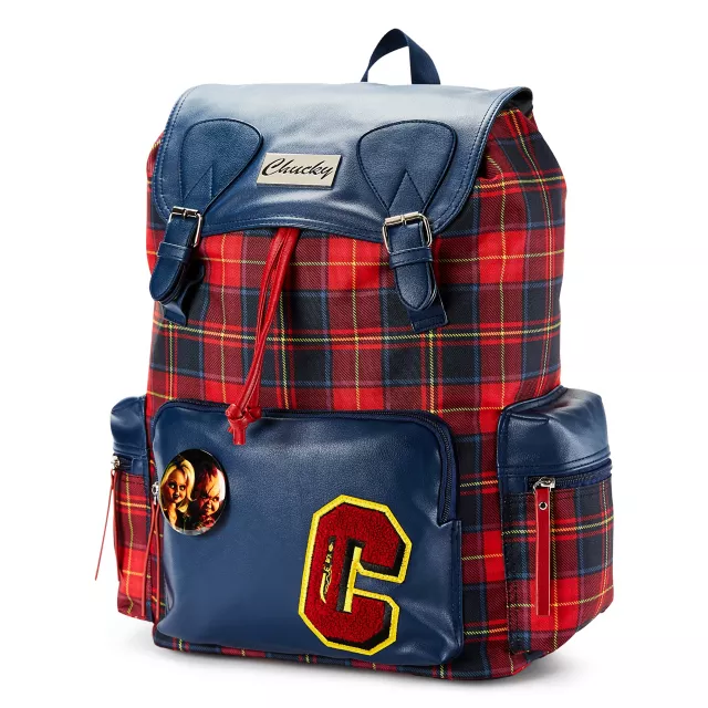 Plaid Chucky and Tiffany Rucksack Backpack