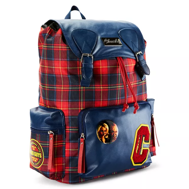 Plaid Chucky and Tiffany Rucksack Backpack