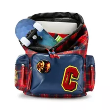 Plaid Chucky and Tiffany Rucksack Backpack at Spencer's