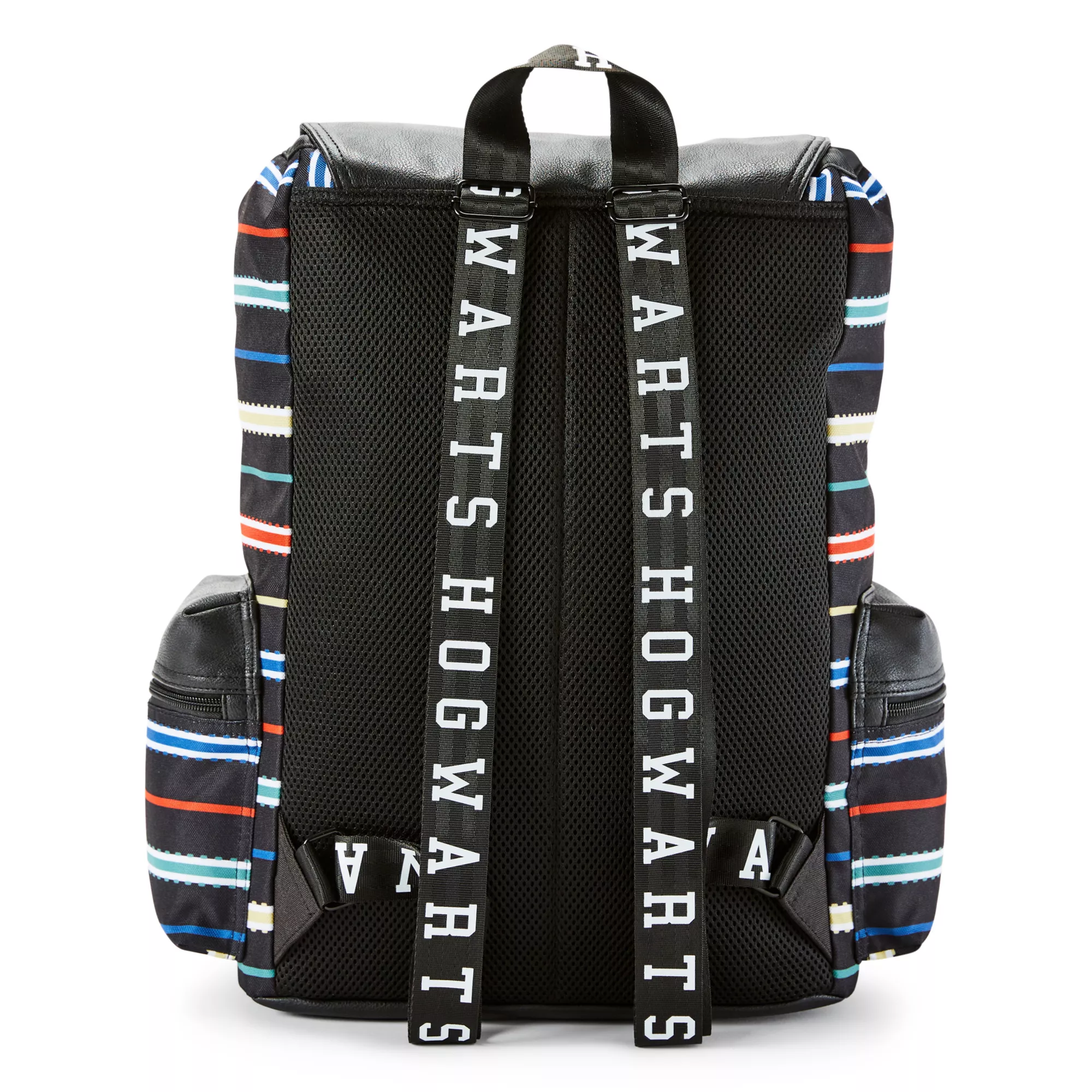 Black Striped Harry Potter Rucksack Backpack at Spencer's