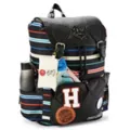 Black Striped Harry Potter Rucksack Backpack at Spencer's