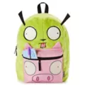 GIR Pig Checkered Interior Reversible Backpack - Invader Zim at Spencer's