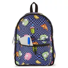 GIR Pig Checkered Interior Reversible Backpack - Invader Zim at Spencer's