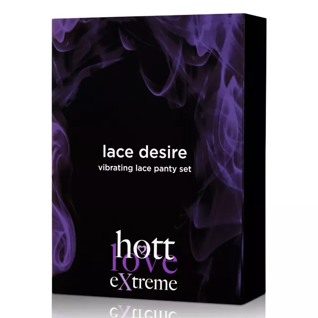 Lace Desire Vibrating Lace Panties - Hott Love Extreme at Spencer's