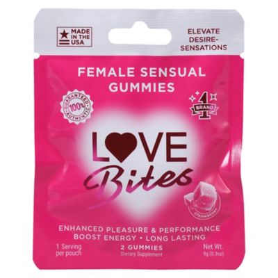 Love Bites Female Sensual Enhancement Gummies - 2 Count