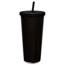 Black Birthday Bitch Cup with Straw - 20 oz. at Spencer's